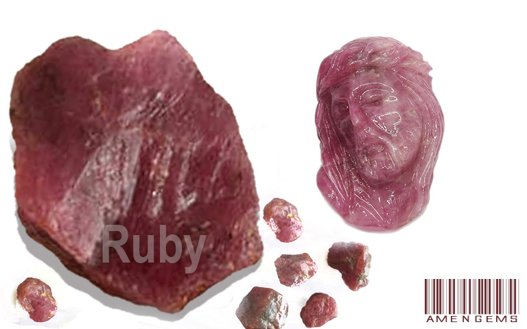 Tạc tượng Chúa bằng đá Ruby